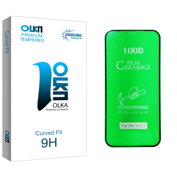 محافظ صفحه نمایش کولینگ مدل Olka glass مناسب برای گوشی موبایل اپل iPhone 12 Pro MAX