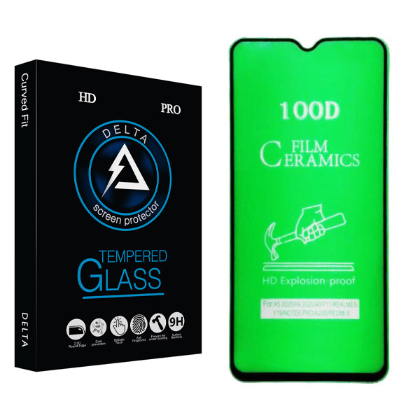 محافظ صفحه نمایش سرامیکی دلتا مدل Fit مناسب برای گوشی موبایل سامسونگ Galaxy A10/ A10s / M10 / M20