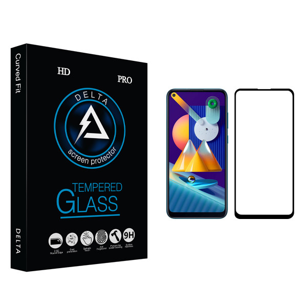 محافظ صفحه نمایش دلتا مدل HD مناسب برای گوشی موبایل سامسونگ Galaxy M11