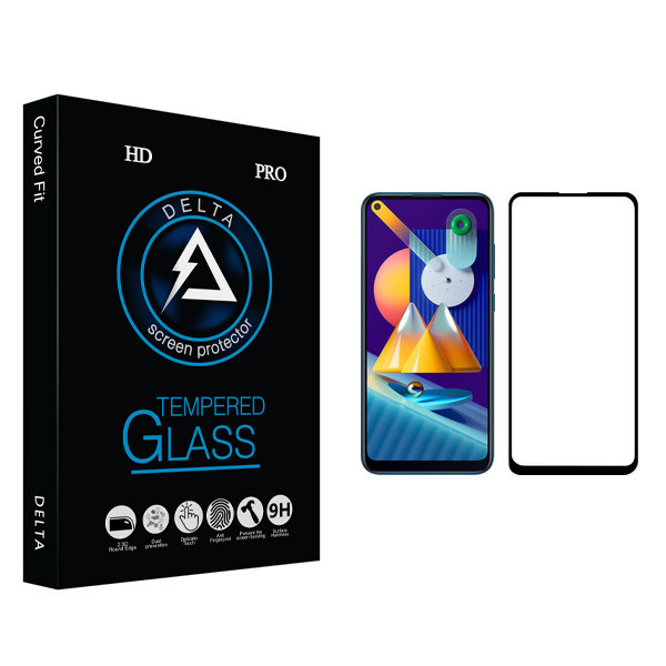 محافظ صفحه نمایش دلتا مدل HD مناسب برای گوشی موبایل سامسونگ Galaxy M11