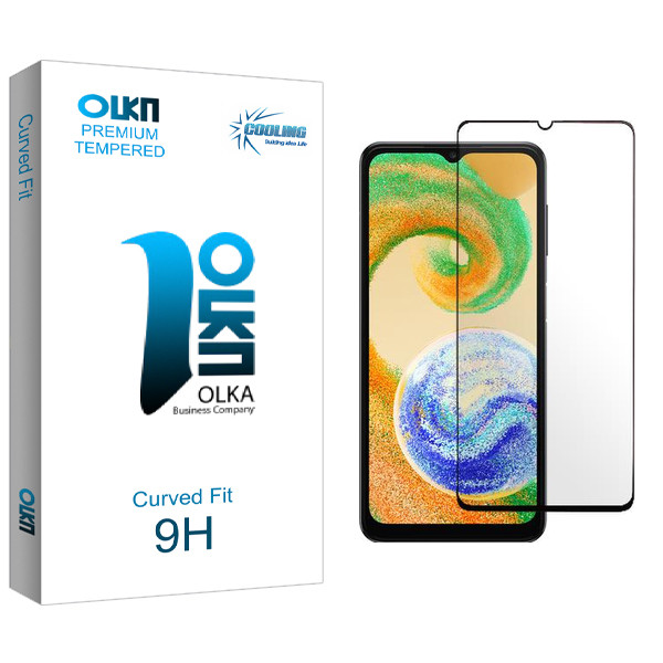 محافظ صفحه نمایش شیشه ای کولینگ مدل Olka مناسب برای گوشی موبایل سامسونگ Galaxy A04s