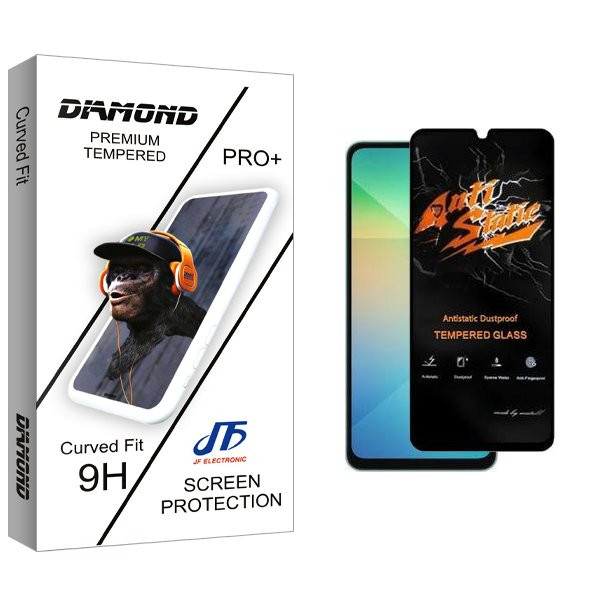 محافظ صفحه نمایش جی اف مدل Diamond2 Antistatic مناسب برای گوشی موبایل سامسونگ Galaxy A06s