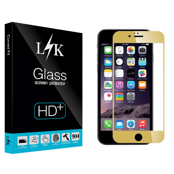 محافظ صفحه نمایش ال کی مدل +HD مناسب برای گوشی موبایل اپل Iphone 6 / 6s