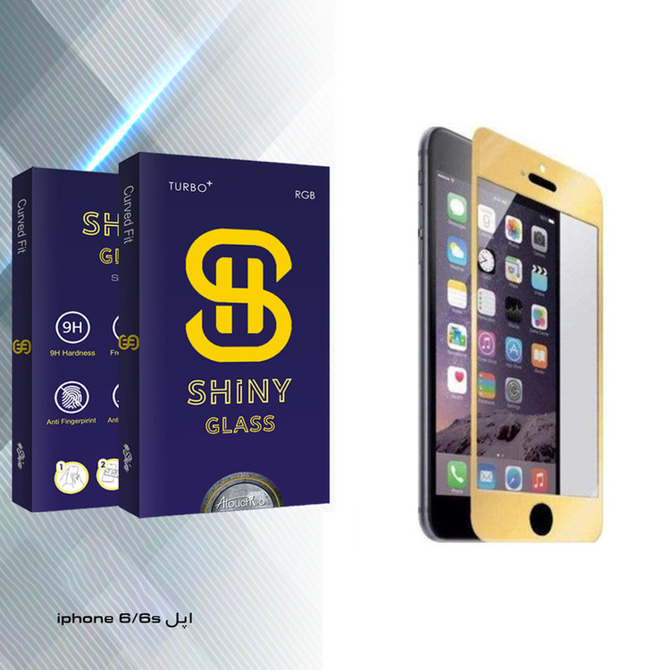 محافظ صفحه نمایش آتوچبو مدل Shiny Glass مناسب برای گوشی موبایل اپل iPhone 6/6S