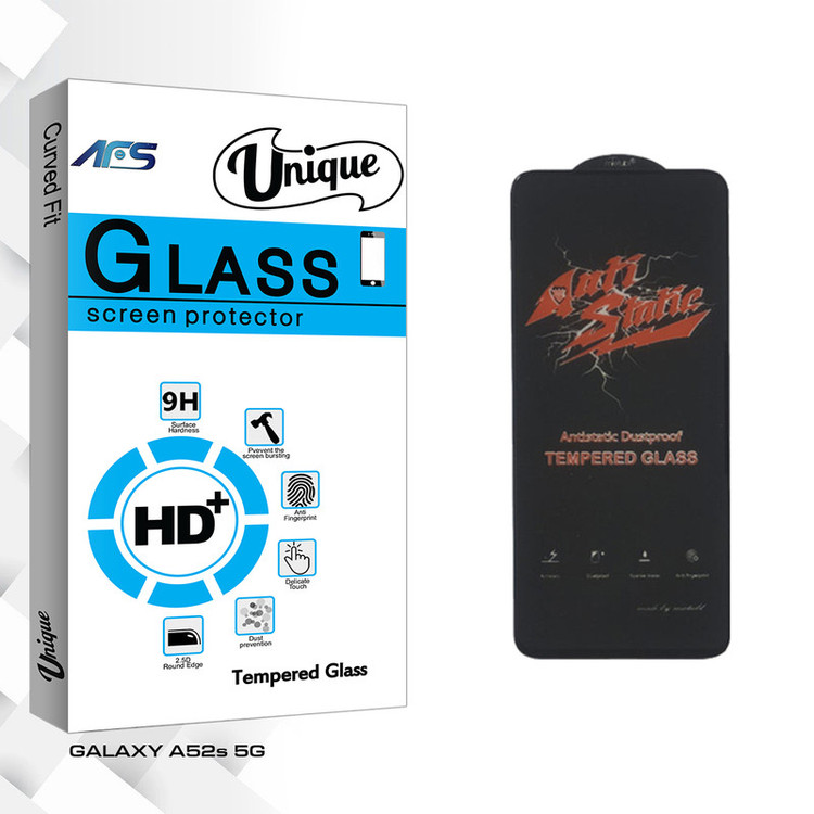 محافظ صفحه نمایش ای اف اس مدل Unique Glass ANTI-STATIC مناسب برای گوشی موبایل سامسونگ GALAXY A52s 5G