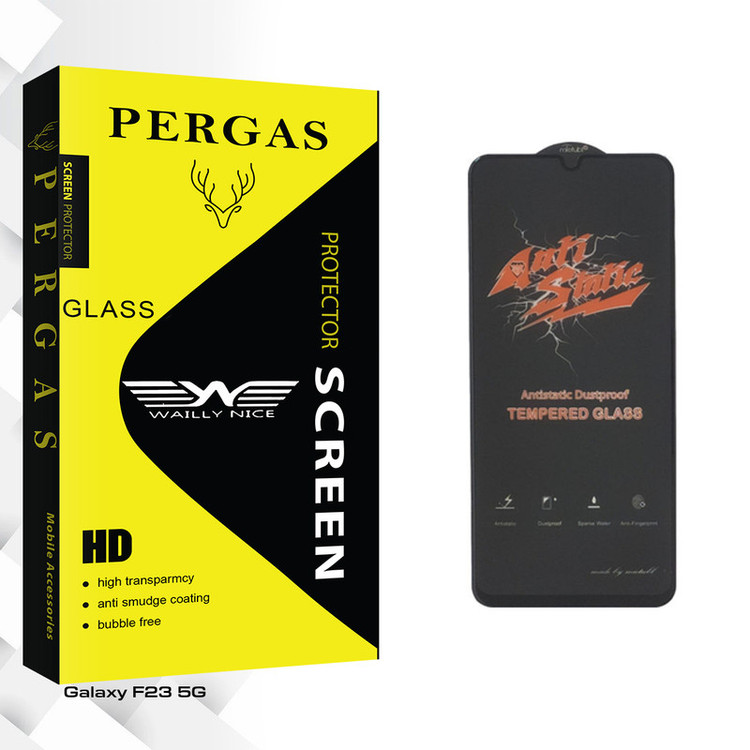 محافظ صفحه نمایش وایلی نایس مدل Pergas GlassANTI-STATICK مناسب برای گوشی موبایل سامسونگ Galaxy F23 5G