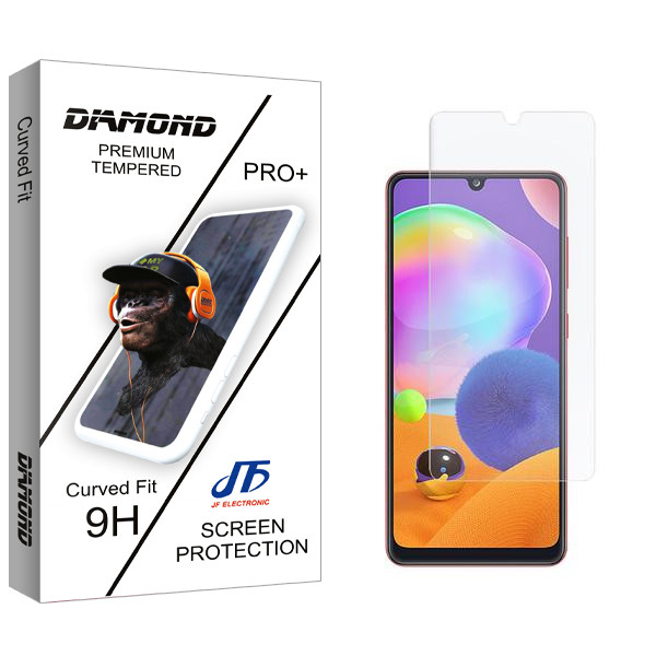 محافظ صفحه نمایش جی اف مدل Diamond مناسب برای گوشی موبایل سامسونگ Galaxy A31