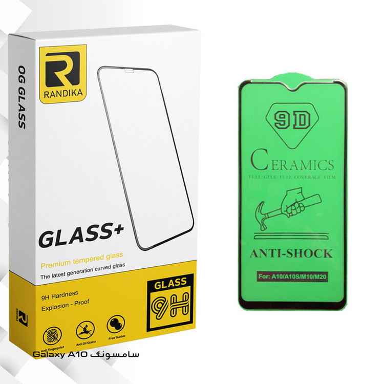 محافظ صفحه نمایش سرامیکی راندیکا مدل GLD مناسب برای گوشی موبایل سامسونگ Galaxy A10
