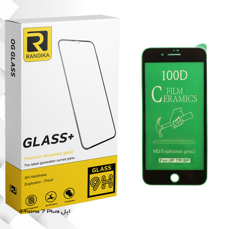 محافظ صفحه نمایش سرامیکی راندیکا مدل GLD مناسب برای گوشی موبایل اپل iPhone 7 Plus