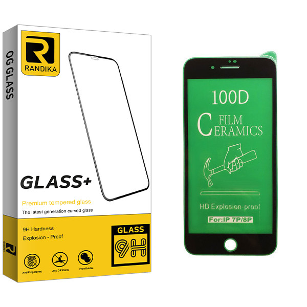 محافظ صفحه نمایش سرامیکی راندیکا مدل GLD مناسب برای گوشی موبایل اپل iPhone 7 Plus