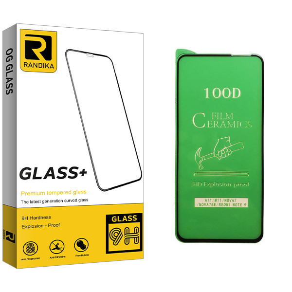 محافظ صفحه نمایش سرامیکی راندیکا مدل GLD مناسب برای گوشی موبایل سامسونگ Galaxy A11