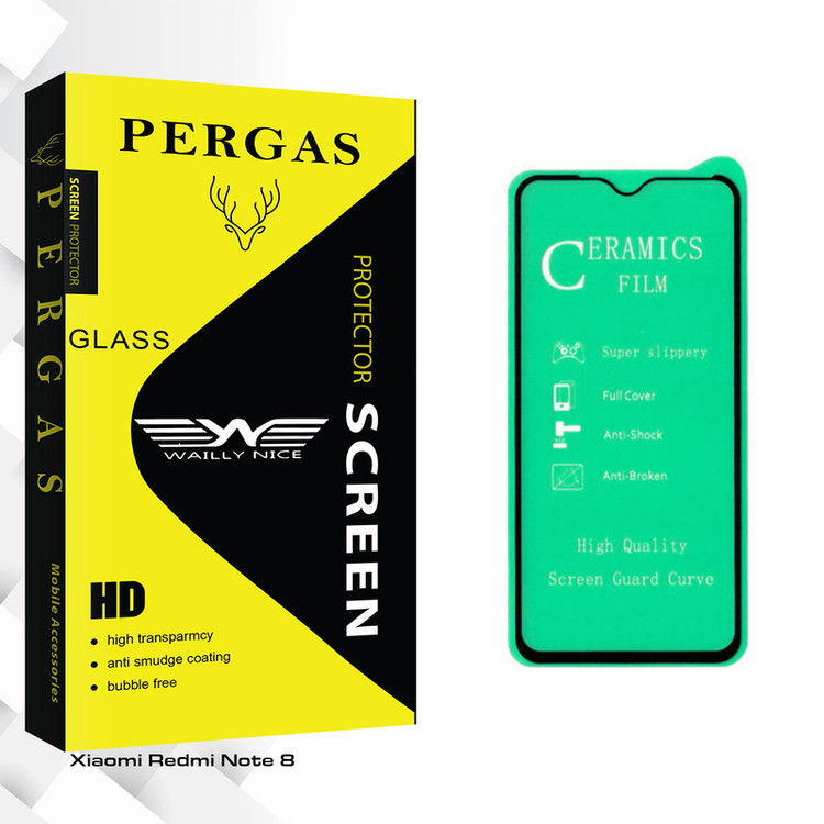 محافظ صفحه نمایش سرامیکی وایلی نایس مدل Pergas Glass مناسب برای گوشی موبایل شیائومی Redmi Note 8