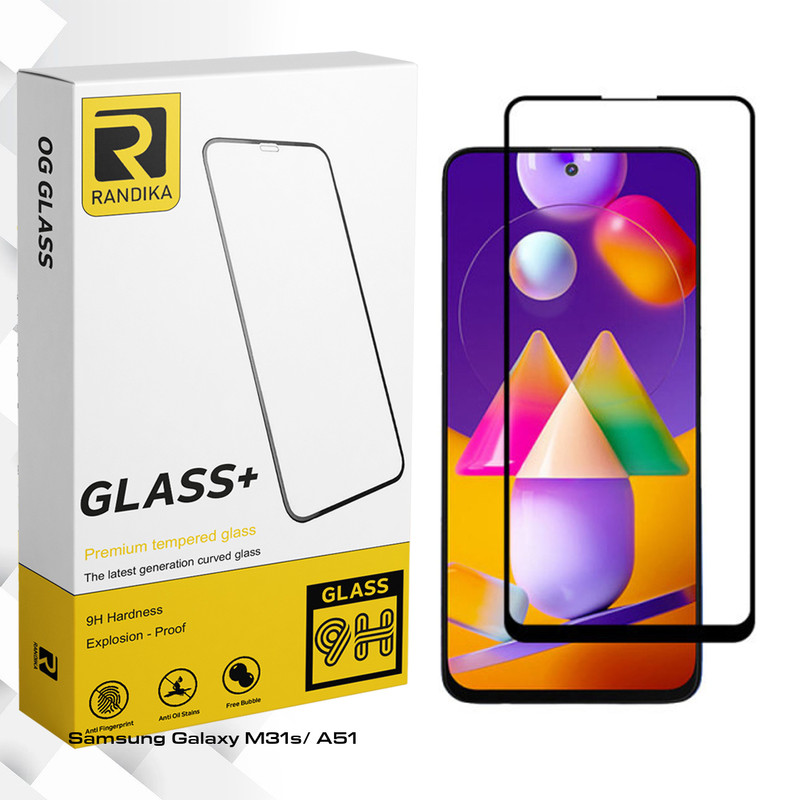 محافظ صفحه نمایش سرامیکی مات راندیکا مدل GLD مناسب برای گوشی موبایل سامسونگ Galaxy M31s/ A51