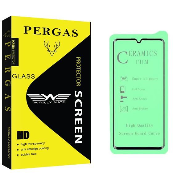 محافظ صفحه نمایش سرامیکی وایلی نایس مدل Pergas Glass مناسب برای گوشی موبایل سامسونگ Galaxy A30
