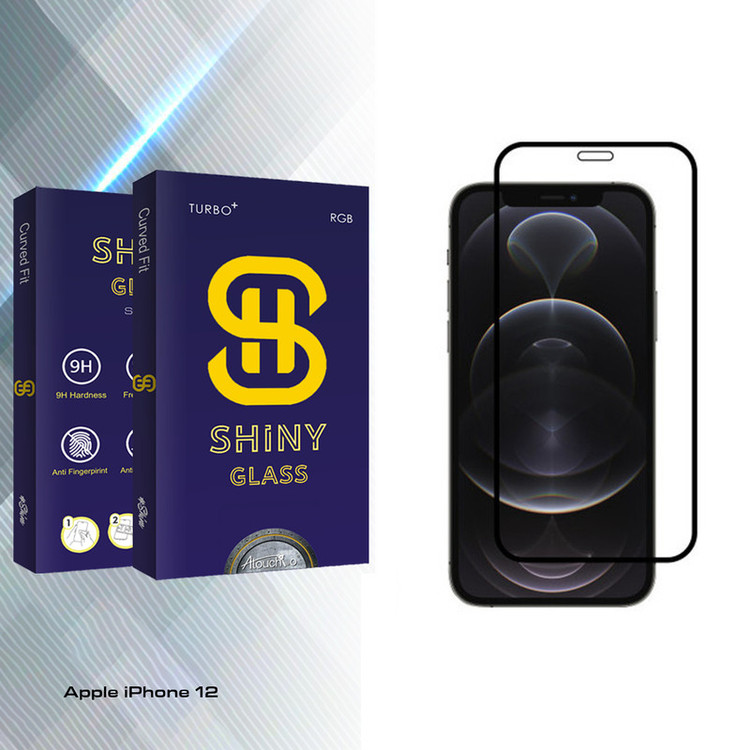محافظ صفحه نمایش آتوچبو مدل Shiny Glass مناسب برای گوشی موبایل اپل iPhone 12