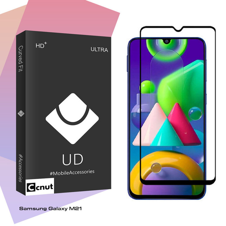 محافظ صفحه نمایش سرامیکی مات کوکونات مدل UD Black مناسب برای گوشی موبایل سامسونگ Galaxy M21