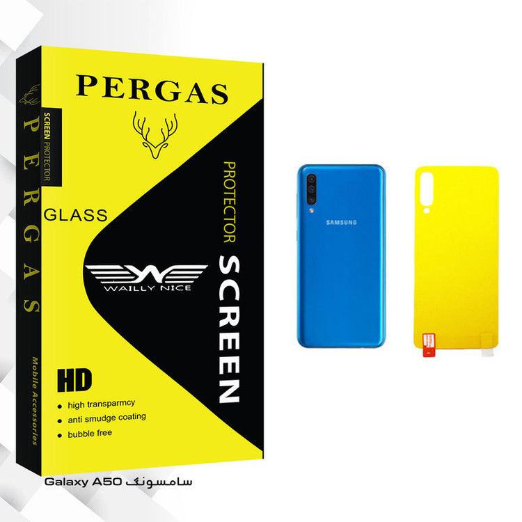 محافظ پشت گوشی وایلی نایس مدل Pergas Glass مناسب برای گوشی موبایل سامسونگ Galaxy A50