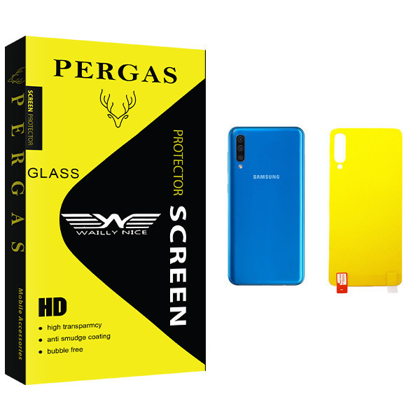 محافظ پشت گوشی وایلی نایس مدل Pergas Glass مناسب برای گوشی موبایل سامسونگ Galaxy A50