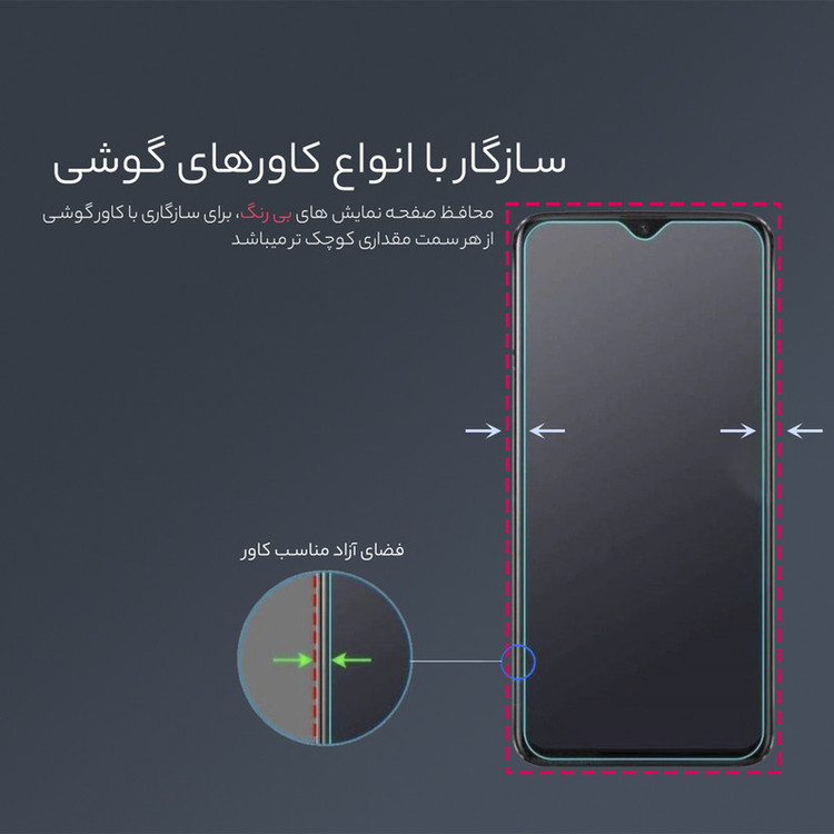 محافظ صفحه نمایش کوکونات مدل UDB2 مناسب برای گوشی موبایل شیائومی Redmi 9i