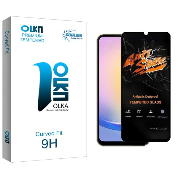 محافظ صفحه نمایش کولینگ مدل Olka Antistatic مناسب برای گوشی موبایل سامسونگ Galaxy A15