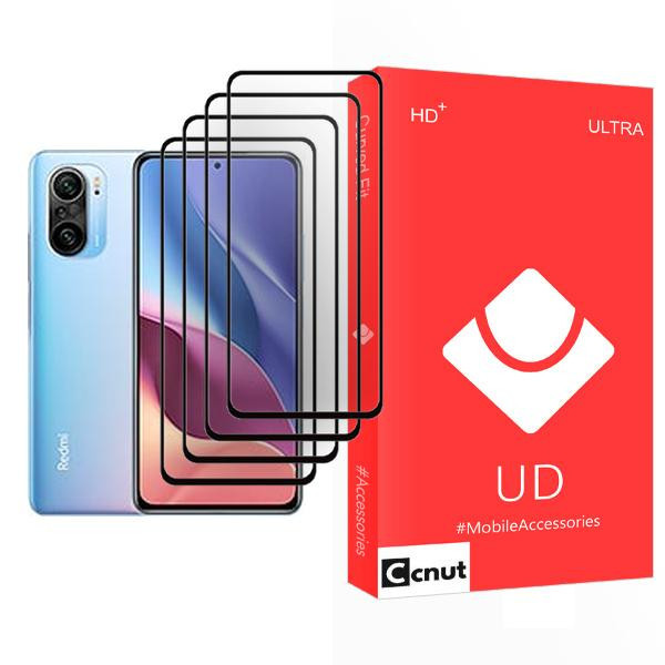 محافظ صفحه نمایش کوکونات مدل UD Ultra MIX004 مناسب برای گوشی موبایل شیائومی Redmi K40 Pro بسته چهار عددی