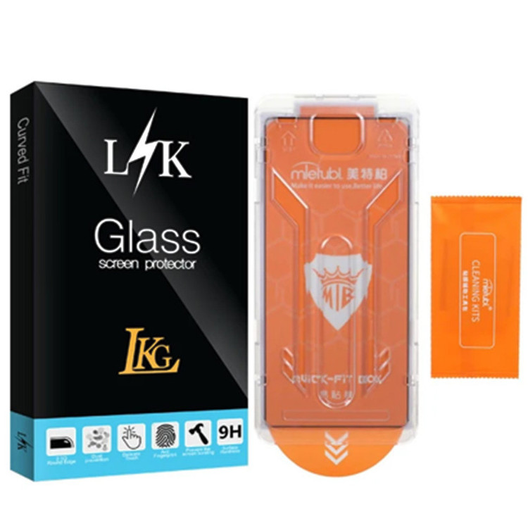محافظ صفحه نمایش ال کا جی مدل Quick-fit Box مناسب برای گوشی موبایل اپل iPhone 11 Pro
