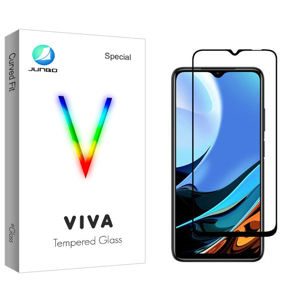 محافظ صفحه نمایش سرامیکی جانبو مدل Viva مناسب برای گوشی موبایل شیائومی Redmi 9 Power