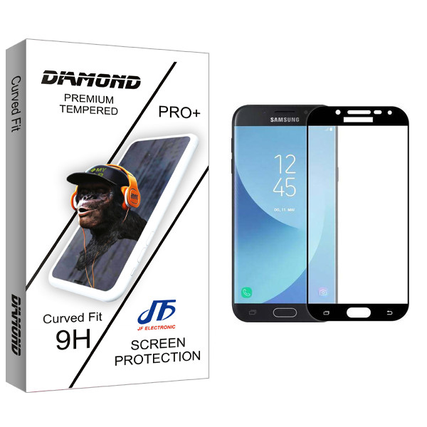محافظ صفحه نمایش جی اف مدل Diamond glass مناسب برای گوشی موبایل سامسونگ Gaslaxy J5 Pro