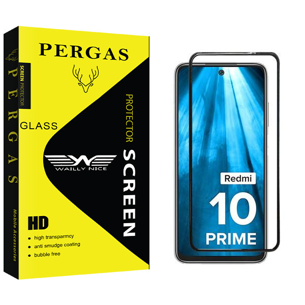 محافظ صفحه نمایش وایلی نایس مدل Pergas مناسب برای گوشی موبایل شیائومی Redmi 10 Prime