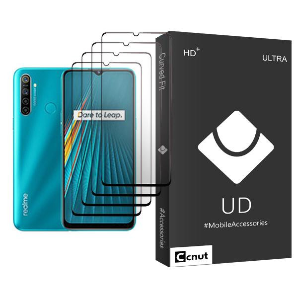 محافظ صفحه نمایش کوکونات مدل UDB Ultra MIX004 مناسب برای گوشی موبایل ریلمی 5i بسته چهار عددی
