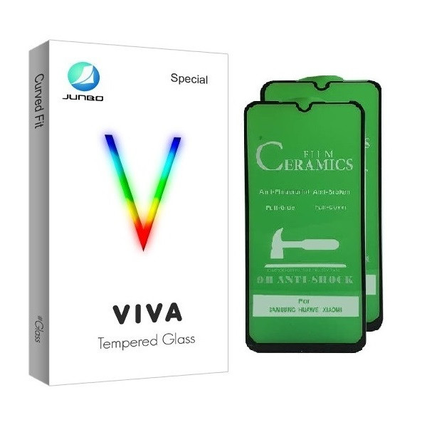 محافظ صفحه نمایش جانبو مدل CR-A31مناسب برای گوشی موبایل سامسونگ Galaxy A31 بسته دو عددی
