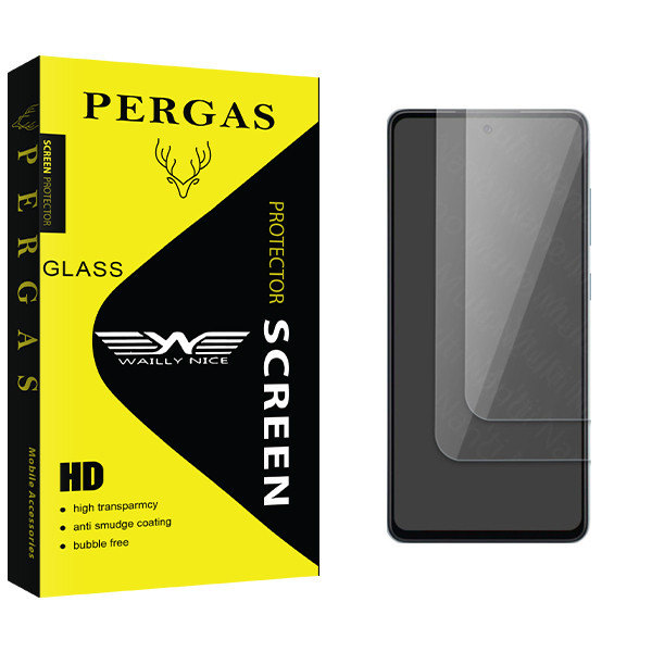 محافظ صفحه نمایش شیشه ای وایلی نایس مدل Pergas Glass مناسب برای گوشی موبایل شیائومی POCO X4 NFC \ X4 5G بسته دو عددی