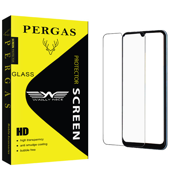محافظ صفحه نمایش شیشه ای وایلی نایس مدل Pergas Glass مناسب برای گوشی موبایل سامسونگ galaxy M10