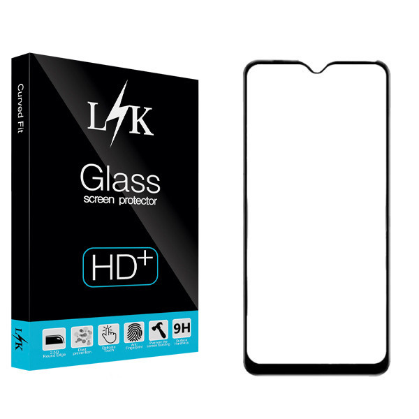 محافظ صفحه نمایش سرامیکی ال کی مدل Hard glass مناسب برای گوشی موبایل سامسونگ Galaxy A20