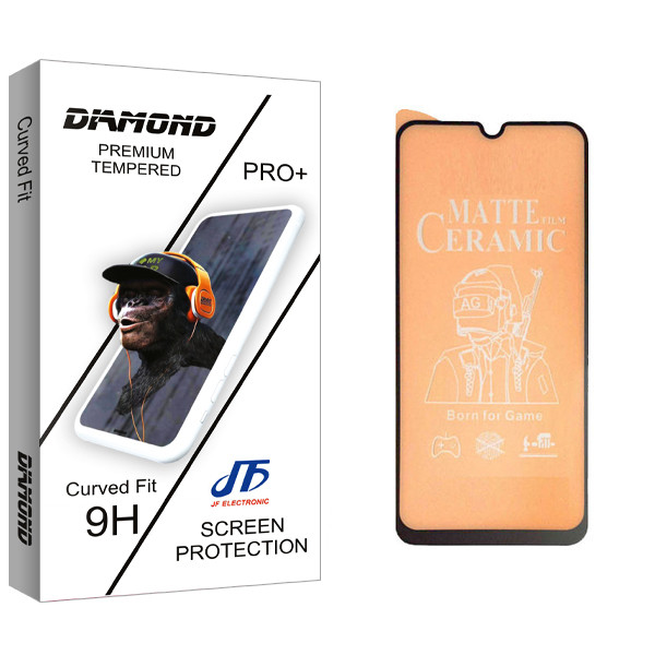محافظ صفحه نمایش سرامیکی جی اف مدل Diamond glass مناسب برای گوشی موبایل سامسونگ Galaxy A30