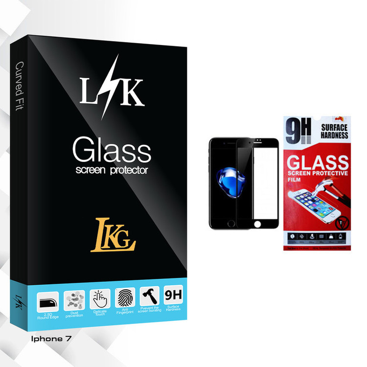 محافظ صفحه نمایش گوشی ال کا جی مدل LK Glass مناسب برای گوشی موبایل اپل Iphone 7