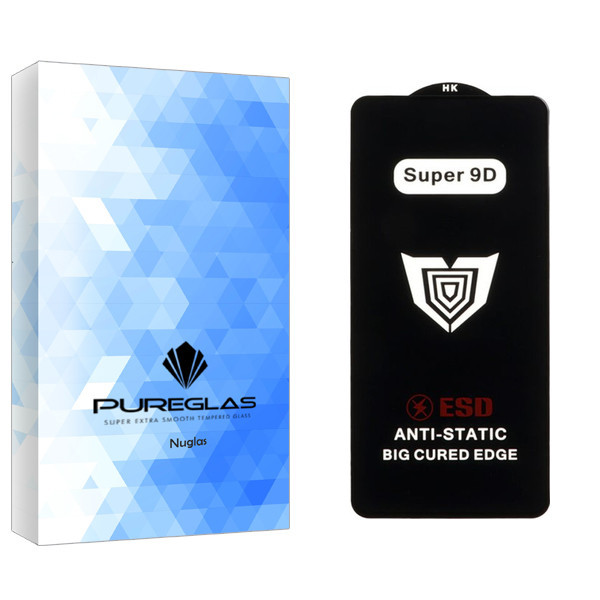 محافظ صفحه نمایش پیور گلس مدل Super 9D NueGlas مناسب برای گوشی موبایل شیائومی Redmi Note 9S 4G / Vivo T4x 5G