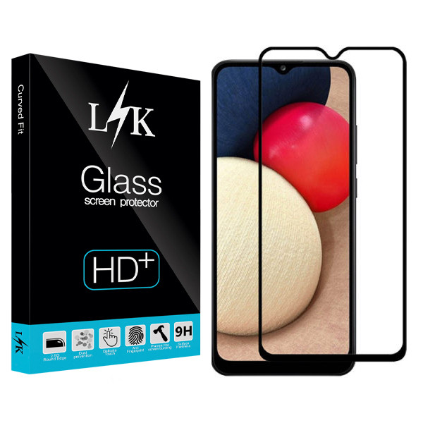 محافظ صفحه نمایش سرامیکی ال کی مدل +HD مناسب برای گوشی موبایل سامسونگ Galaxy A02/A022/A32/A42