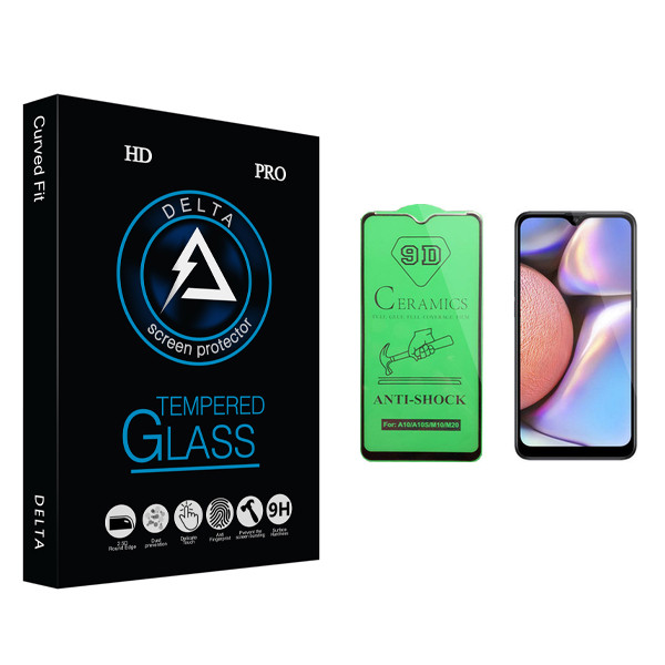 محافظ صفحه نمایش سرامیکی دلتا مدل HD مناسب برای گوشی موبایل سامسونگ Galaxy A10s
