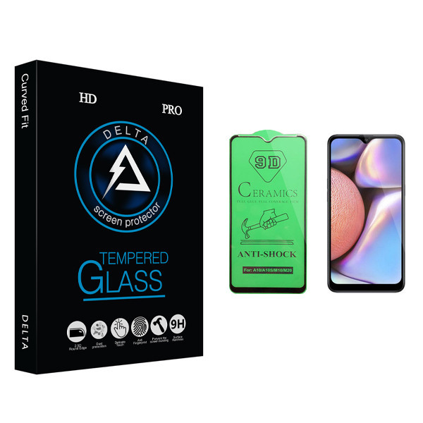 محافظ صفحه نمایش سرامیکی دلتا مدل HD مناسب برای گوشی موبایل سامسونگ Galaxy A10s