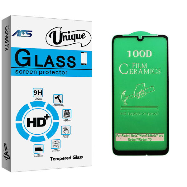 محافظ صفحه نمایش سرامیکی ای اف اس مدل Uni مناسب برای گوشی موبایل شیائومی Redmi 7