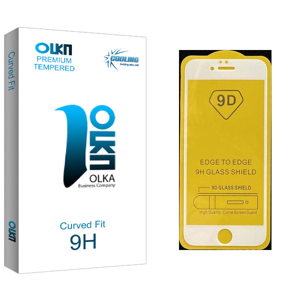 محافظ صفحه نمایش کولینگ مدل Olka glass مناسب برای گوشی موبایل اپل IphoneSE2 / 8/ 7 / 6