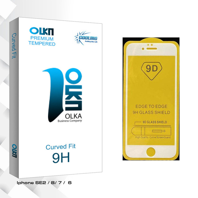 محافظ صفحه نمایش کولینگ مدل Olka glass مناسب برای گوشی موبایل اپل IphoneSE2 / 8/ 7 / 6