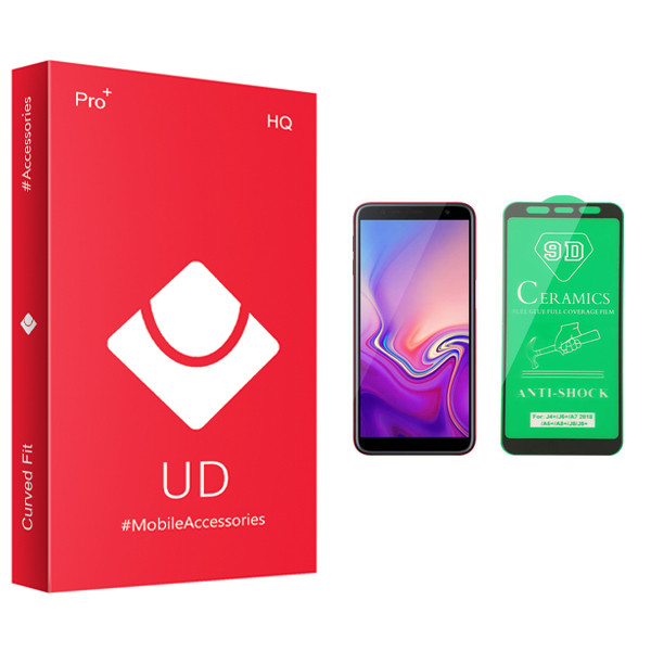 محافظ صفحه نمایش سرامیکی یو دی مدل +PRO مناسب برای گوشی موبایل سامسونگ Galaxy J6 Plus