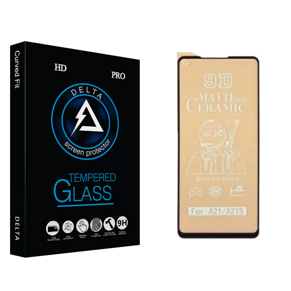 محافظ صفحه نمایش مات دلتا مدل HD مناسب برای گوشی موبایل سامسونگ Galaxy A21