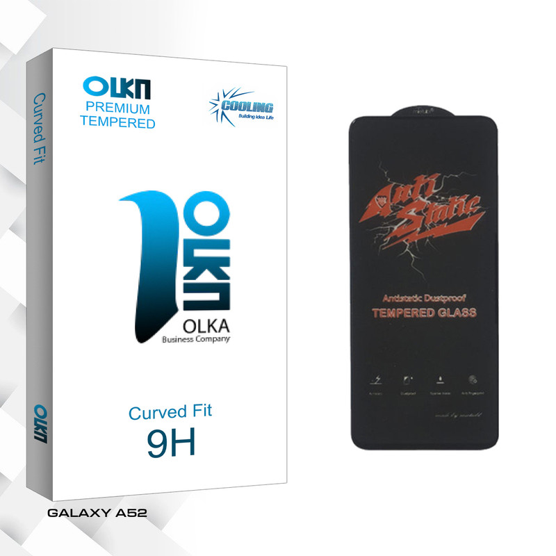 محافظ صفحه نمایش کولینگ مدل Olka Glass ANTI-STATIC مناسب برای گوشی موبایل سامسونگ GALAXY A52