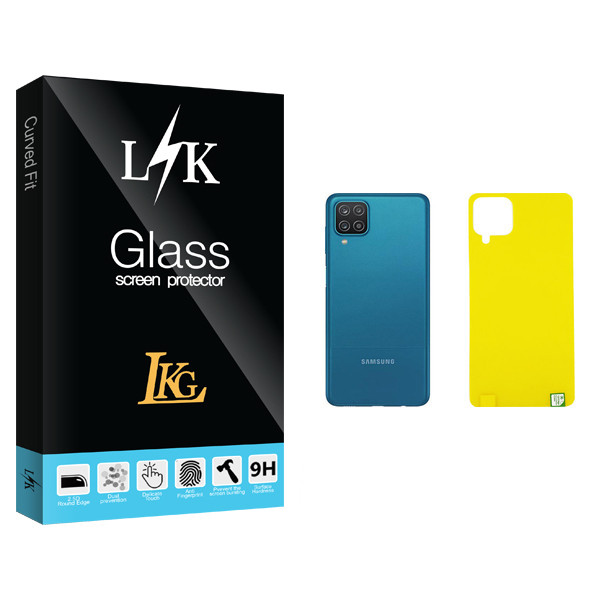 محافظ پشت گوشی ال کا جی مدل LK Glass مناسب برای گوشی موبایل سامسونگ Galaxy A12