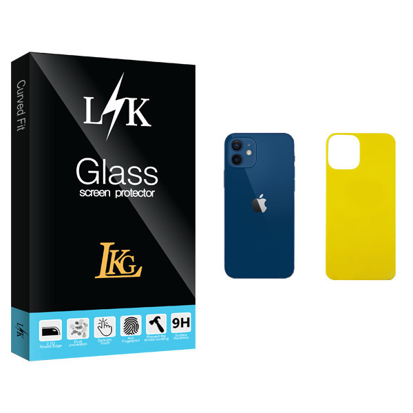 محافظ پشت گوشی ال کا جی مدل LK Glass مناسب برای گوشی موبایل اپل iPhone 12