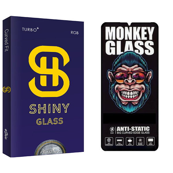 محافظ صفحه نمایش آتوچبو مدل MonkeyG Shiny مناسب برای گوشی موبایل سامسونگ Galaxy A31 / A32 / A33