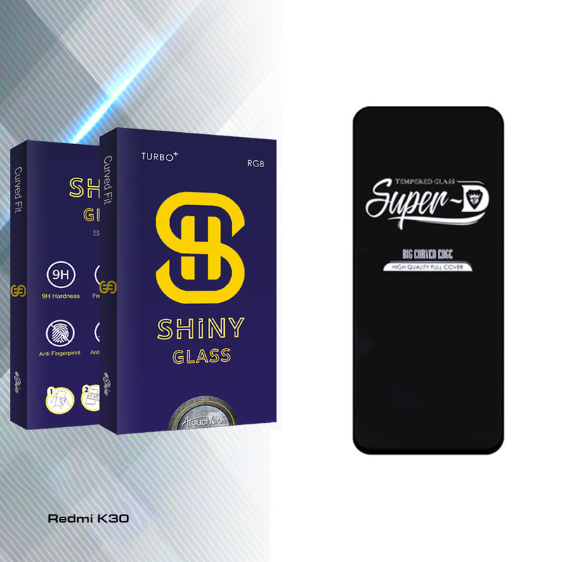 محافظ صفحه نمایش شیشه ای آتوچبو مدل Shiny Sup-D مناسب برای گوشی موبایل شیائومی Redmi K30
